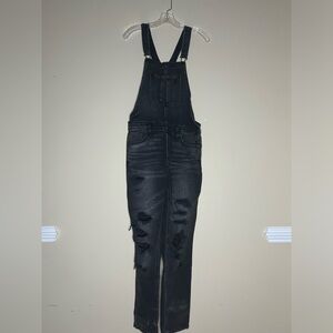 American Eagle Full Length Black Overalls